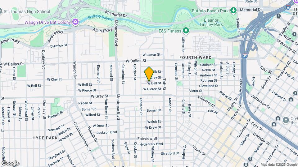 513 W Bell St Map and Location Details