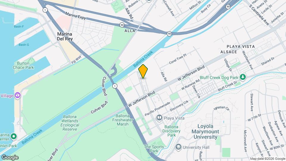 5350 Playa Vista Dr Mapa y Detalles de la Ubicación