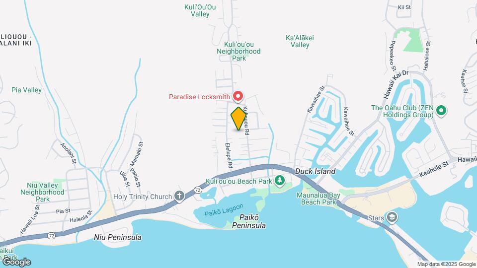 284a Kuliouou Rd Map and Location Details