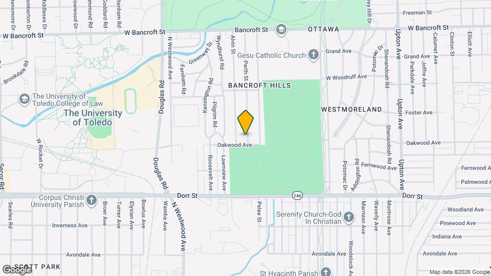 1715 Perth St Map and Location Details