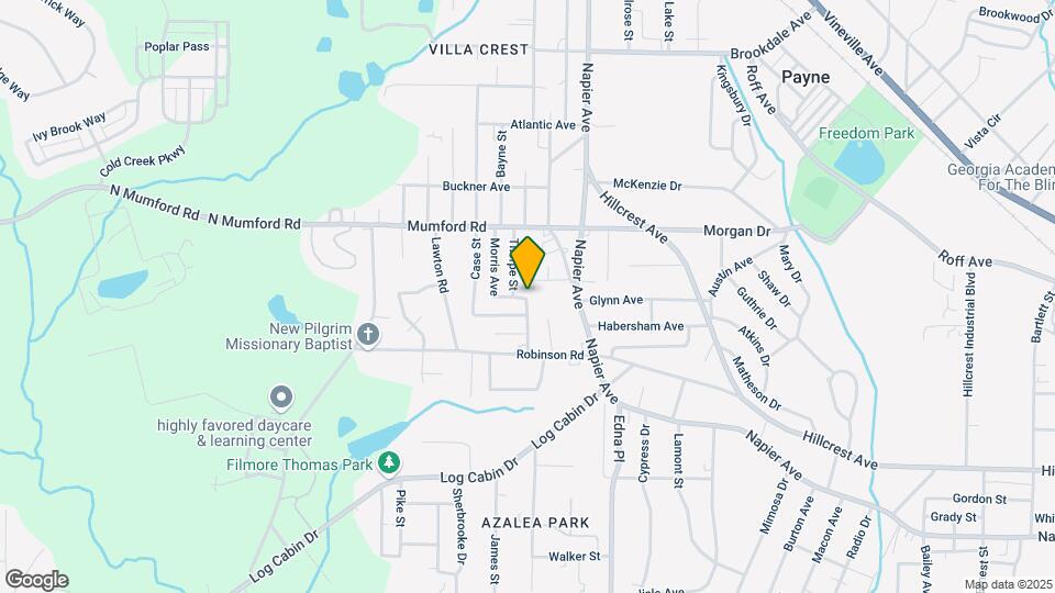 3506 Cresthill Ave Map and Location Details