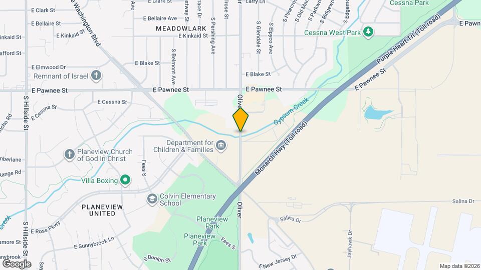 Sugar Creek Apartments Map and Location Details