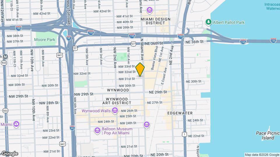 15 NW 31st St Map and Location Details