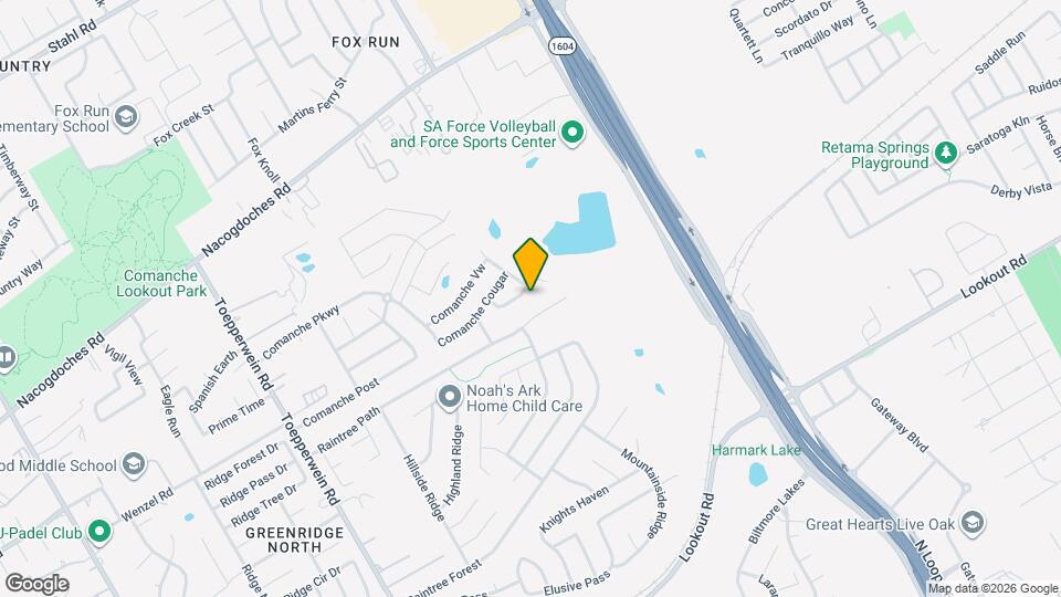 7034 Comanche Star Map and Location Details