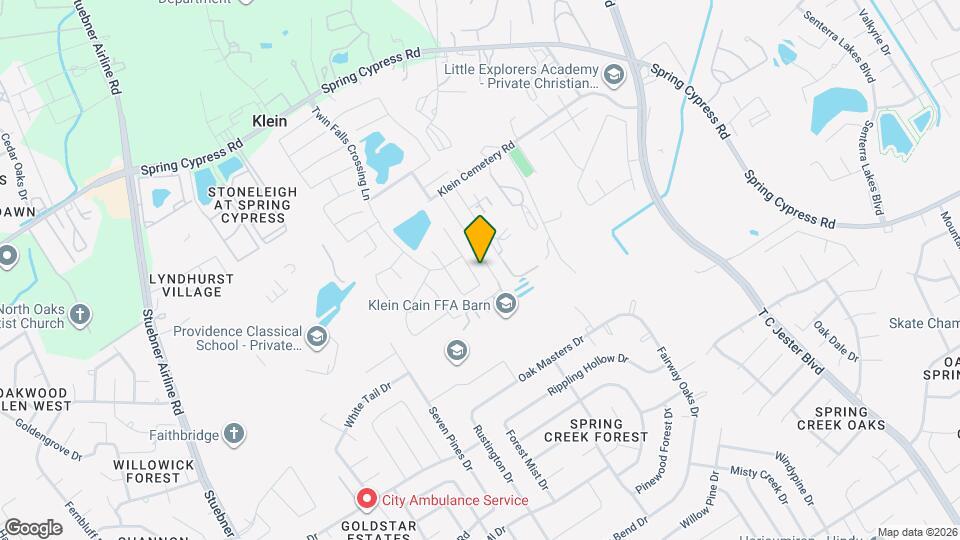 18118 Golden Falls Ln Mapa y Detalles de la Ubicación