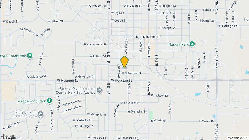 520 S Cedar Ave Map and Location Details