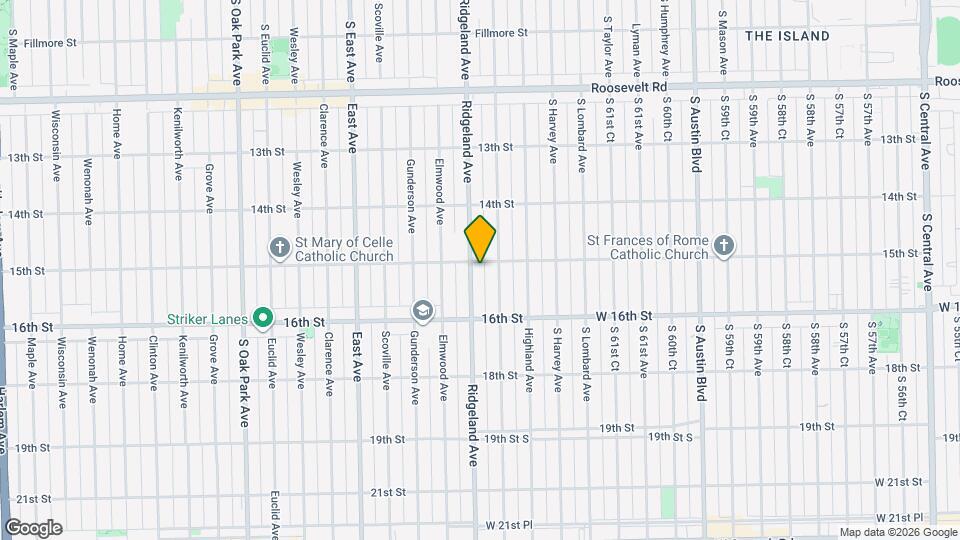 1507 Ridgeland Ave Map and Location Details