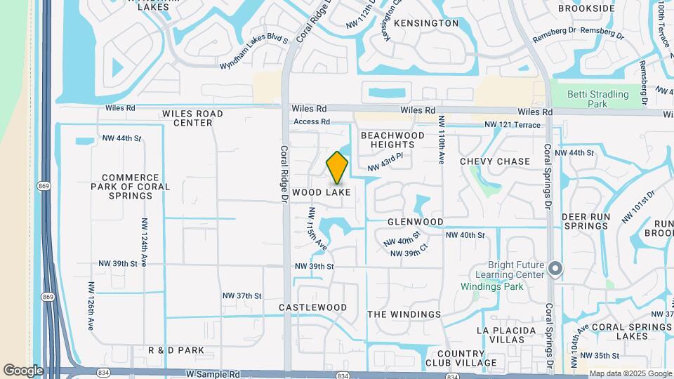 4204 NW 114th Terrace Map and Location Details