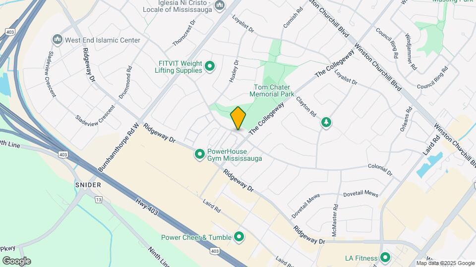 3546 Colonial Dr Map and Location Details