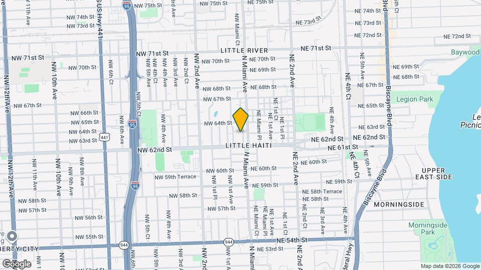 6250 NW Miami Ct Mapa y Detalles de la Ubicación