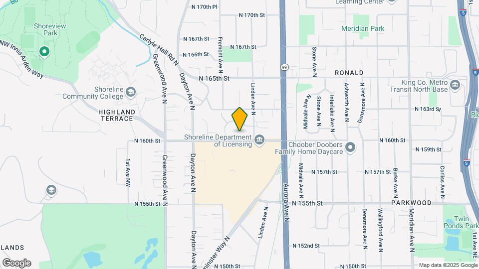 710 N 160th St Map and Location Details