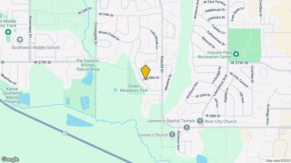 2800 Winterbrook Dr Map and Location Details