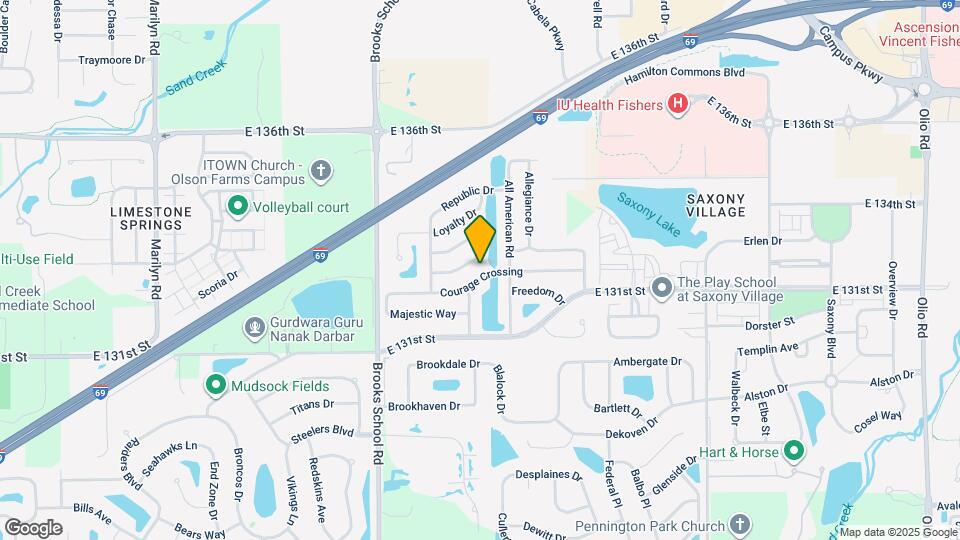 12710 Courage Crossing Map and Location Details