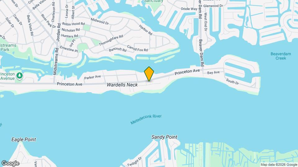 634 Point Ave Map and Location Details