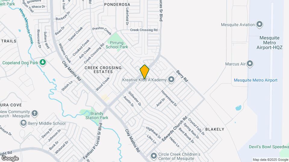 1620 Bent Brook Dr Map and Location Details