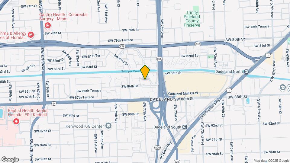 7705 SW 86th St Map and Location Details