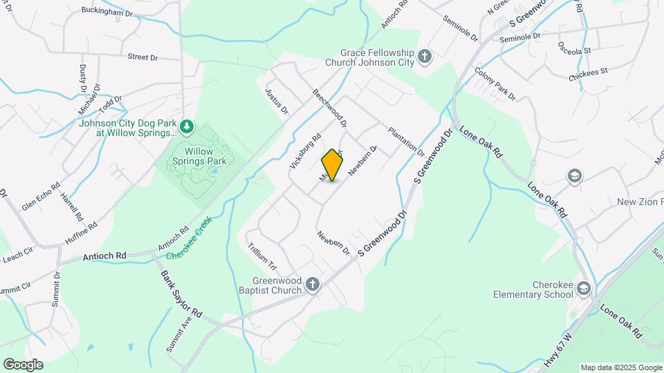 2916 Newbern Dr Mapa y Detalles de la Ubicación