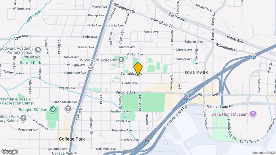 3465 Madison St Map and Location Details