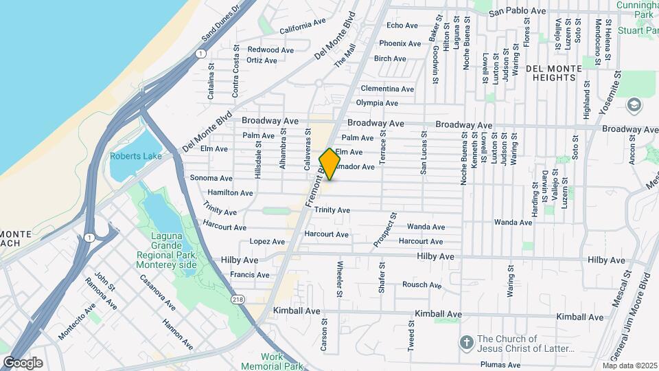 944 Sonoma Ave Map and Location Details