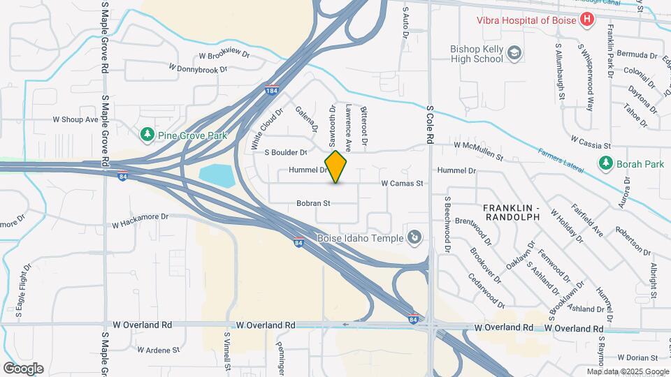 7867 W Camas St Map and Location Details