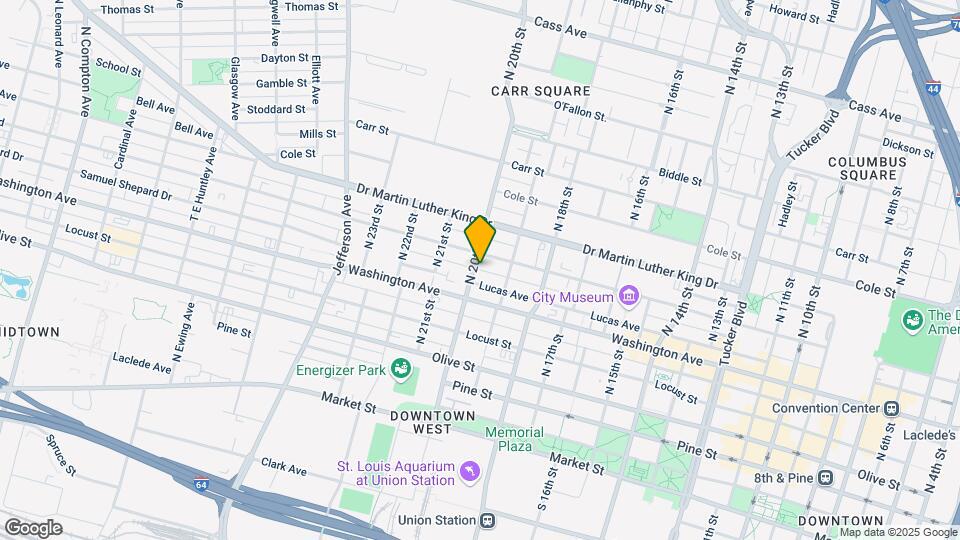 710 N 20th St Mapa y Detalles de la Ubicación