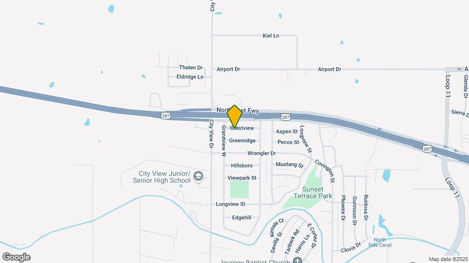 4319 Crestview Map and Location Details