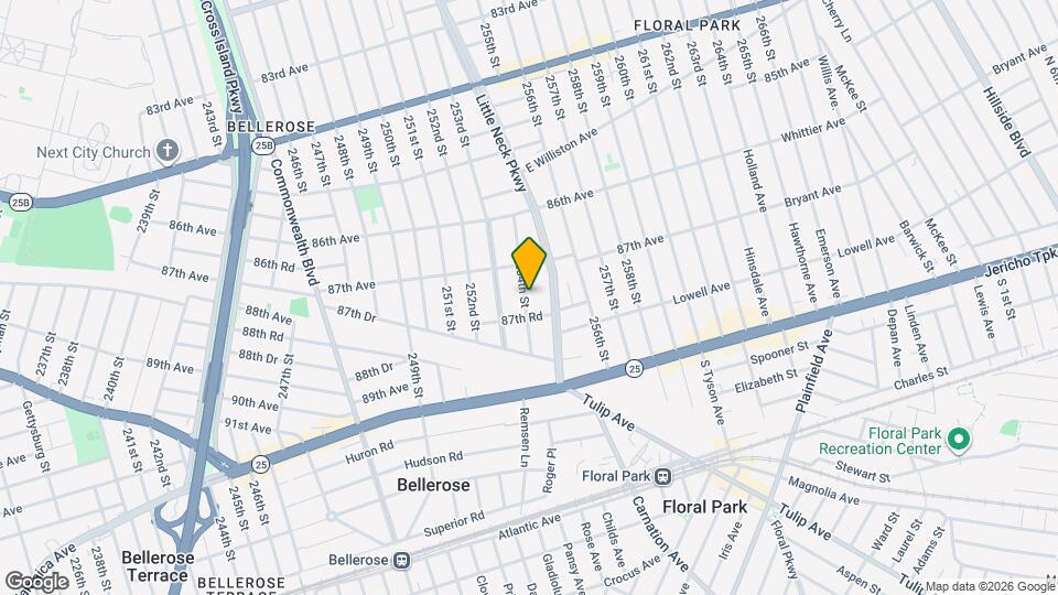 87-29 254th St Map and Location Details