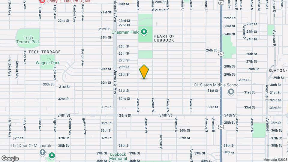 2314 30th St Map and Location Details