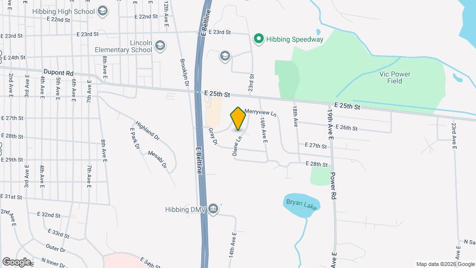 2709 Diane Ln Map and Location Details