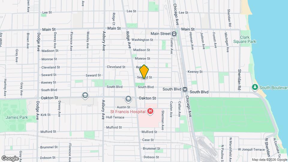 552 Elmwood Ave Map and Location Details