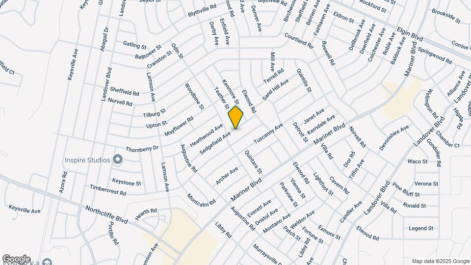 11264 Sedgefield Ave Map and Location Details