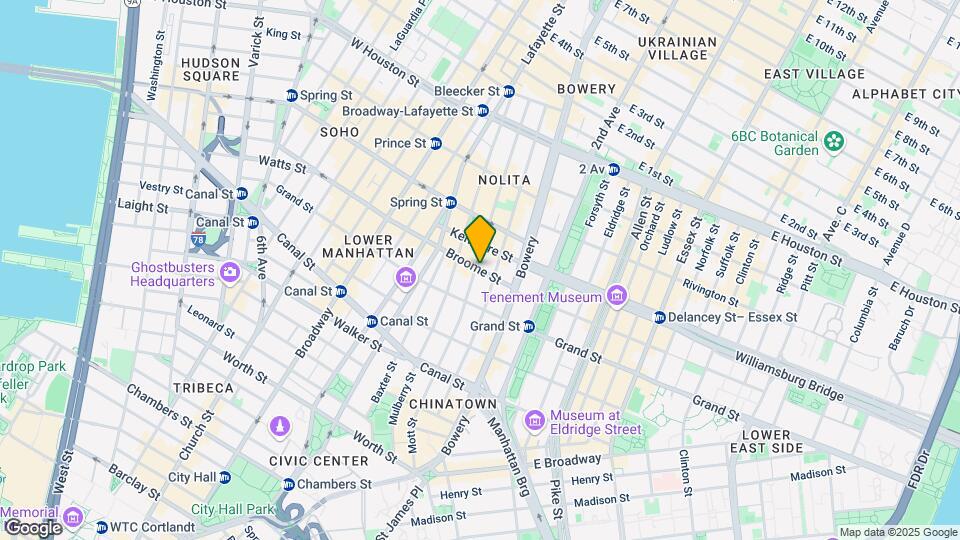 369 Broome St Map and Location Details
