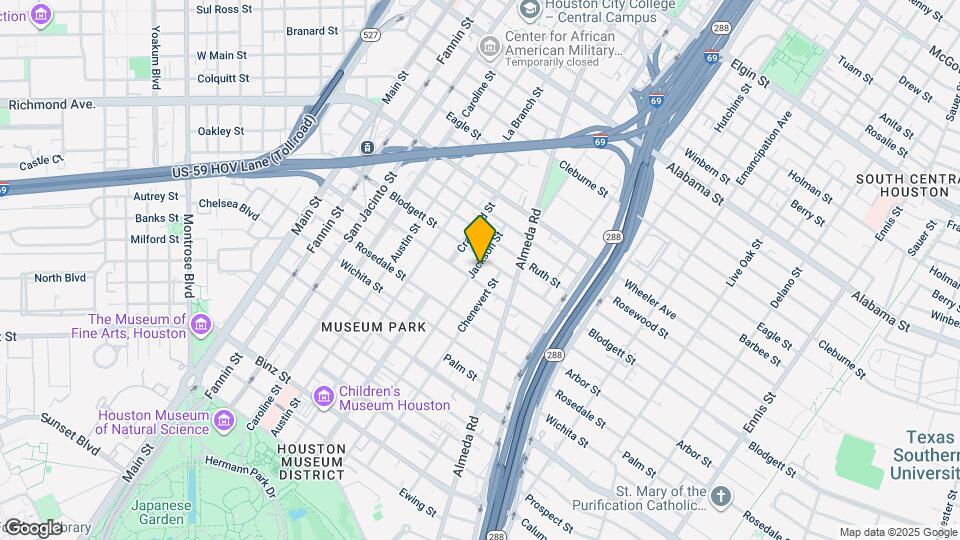 4715 Jackson St Mapa y Detalles de la Ubicación