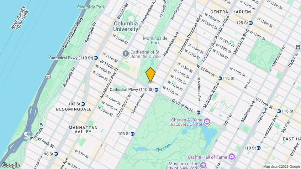 254 Manhattan Ave Map and Location Details