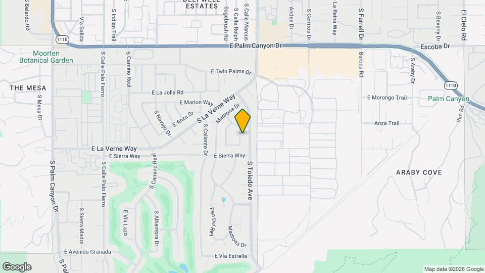 2040 Chico Dr Map and Location Details