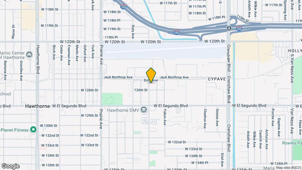 12516 Kornblum Ave Map and Location Details