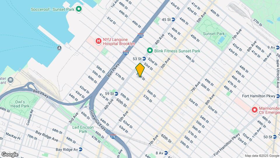 442 55th St-Unit -2 Map and Location Details