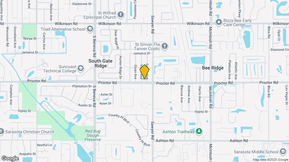 3957 Proctor Rd Map and Location Details