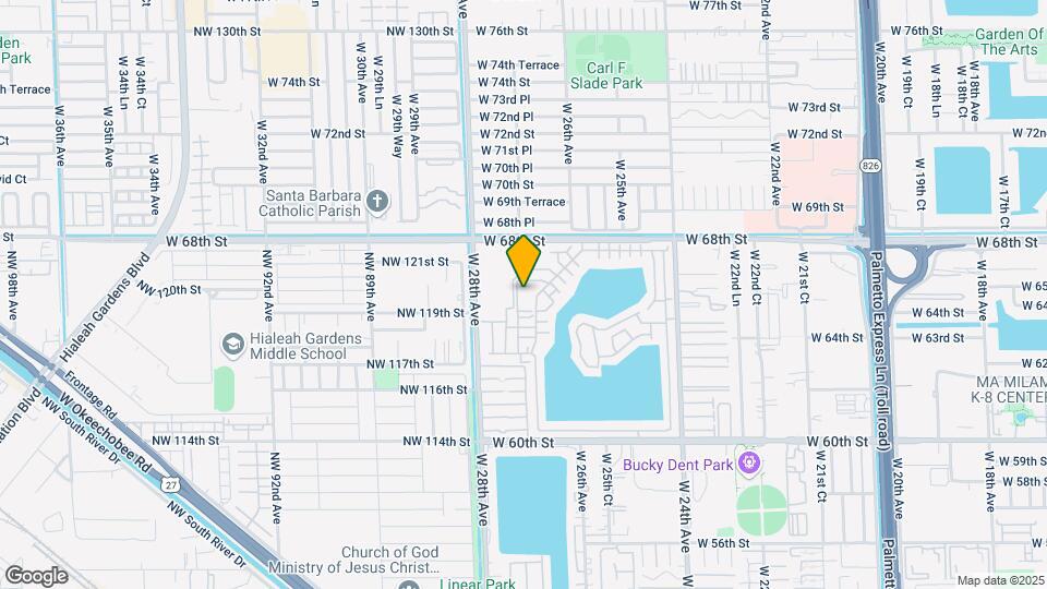 6535 W 27th Ct-Unit -22-48 Map and Location Details