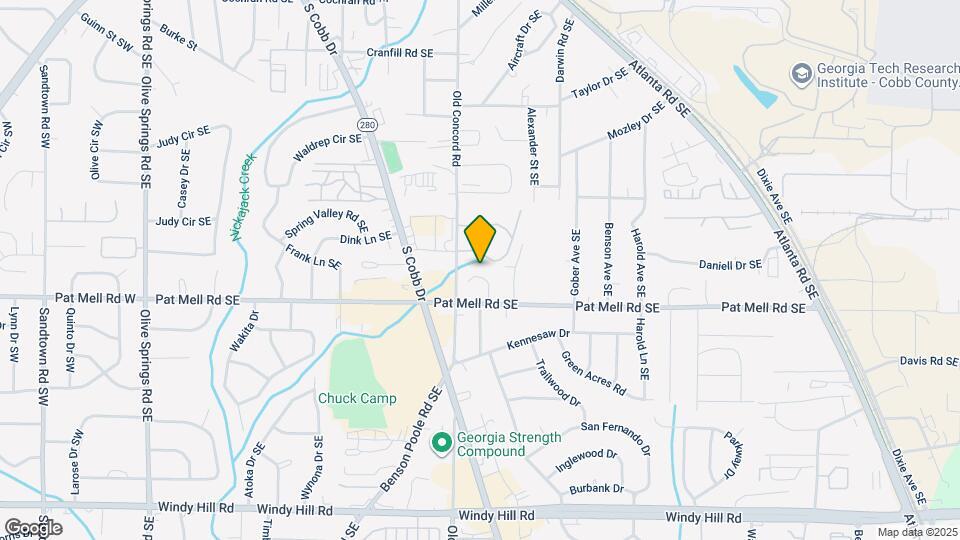 3006 Pat Mell Pl SE Map and Location Details