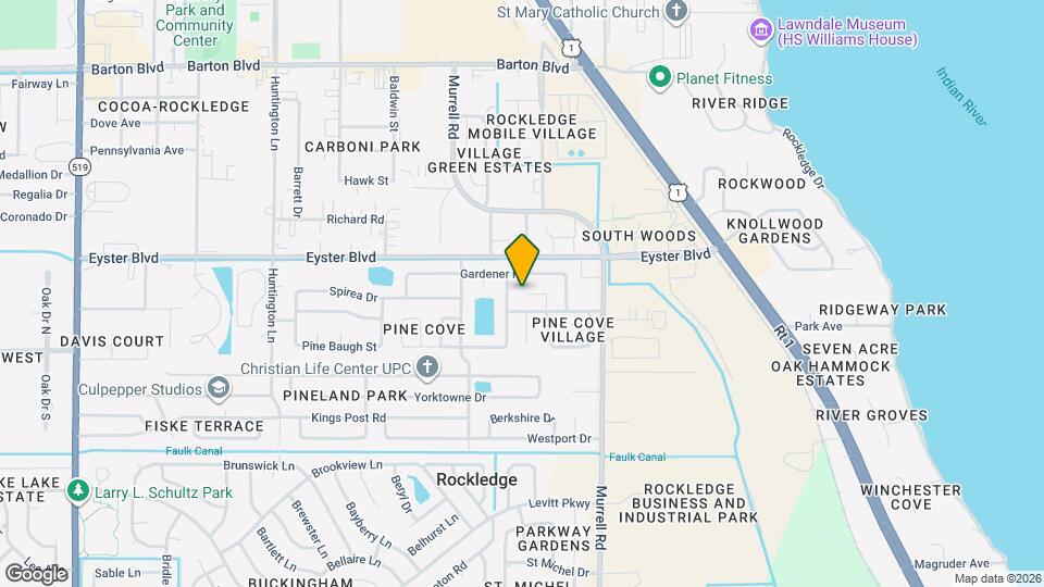 803 White Pine Ave Map and Location Details