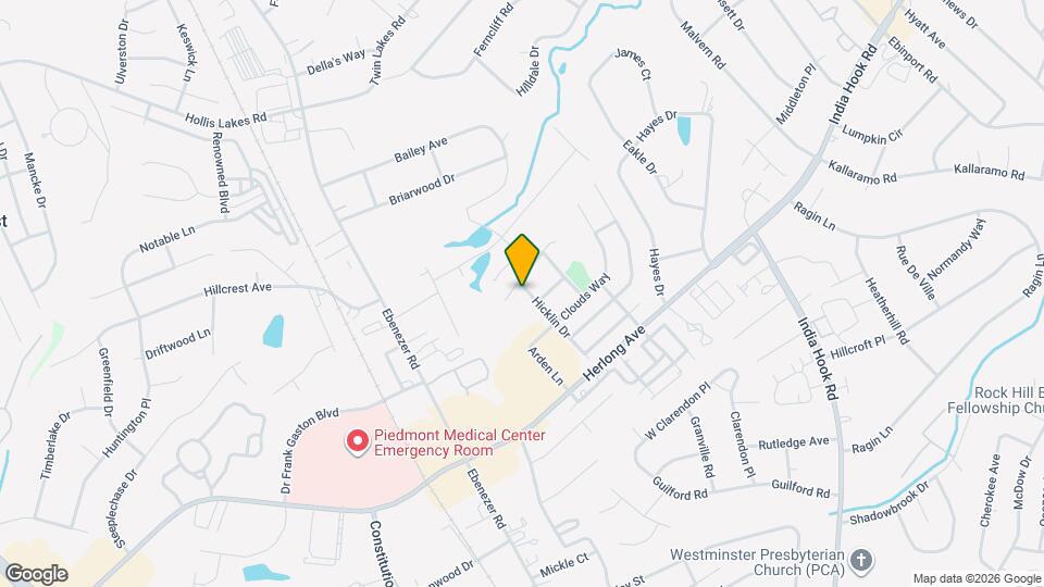 701 Hicklin Dr Map and Location Details