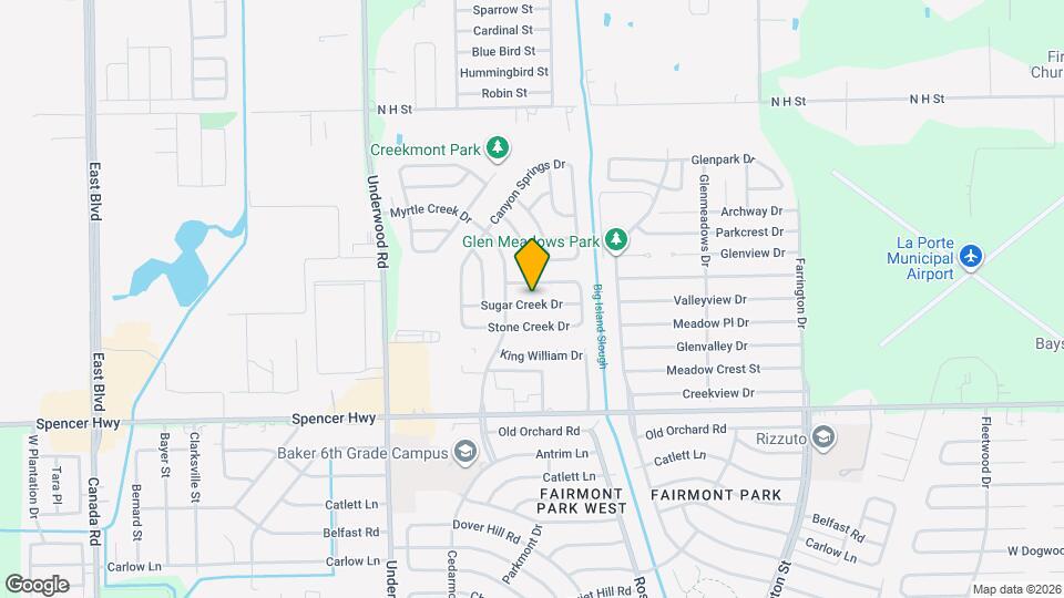 5510 Sugar Creek Dr Map and Location Details
