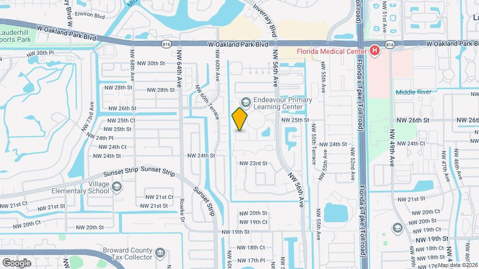 2431 NW 56th Ave, Unit 201 Map and Location Details