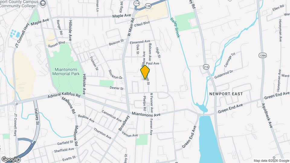 41 Clayton St Map and Location Details