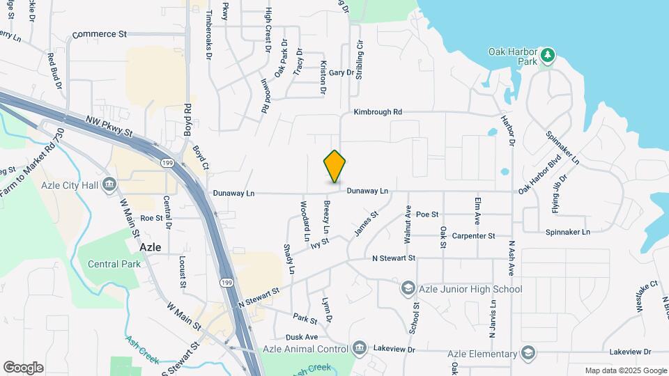 617 Dunaway Ln Map and Location Details
