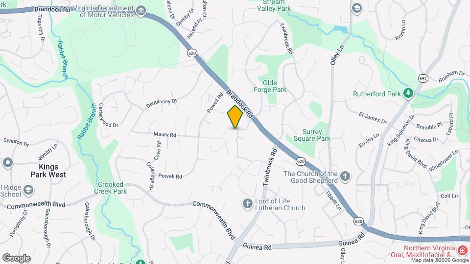 4936 McFarland Dr Map and Location Details