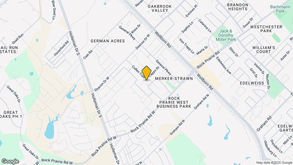 3344 Cullen Trail Map and Location Details