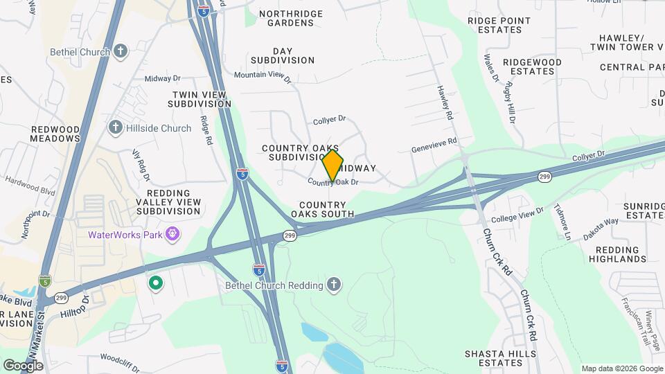 705 Country Oak Dr Map and Location Details