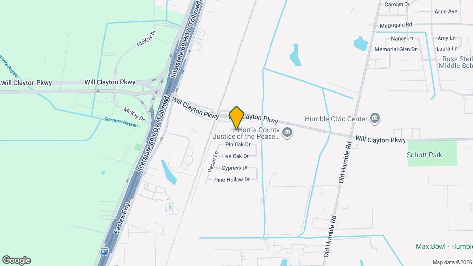 1605 N Hollow Dr Mapa y Detalles de la Ubicación